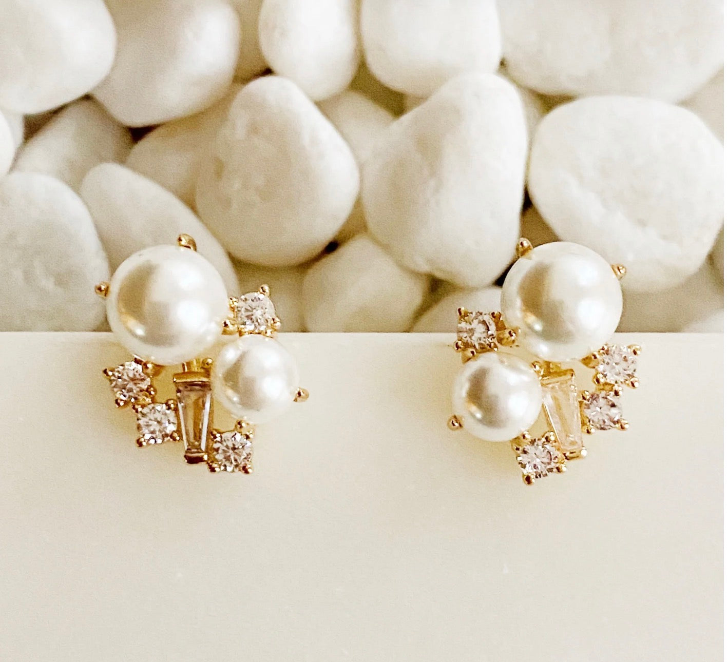 Estate Pearl and Shine Stud
