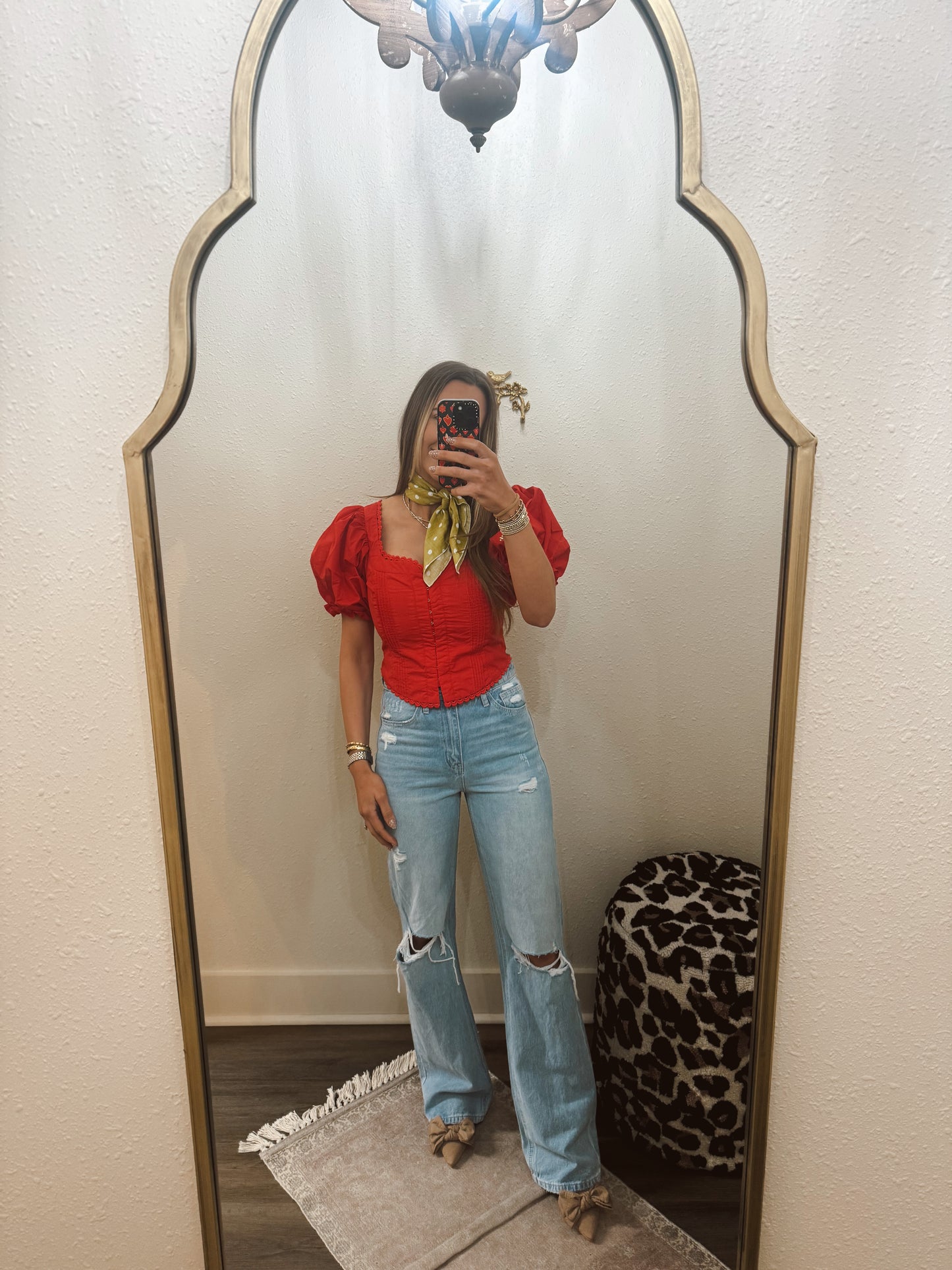 Leslie 90s Flare Jean