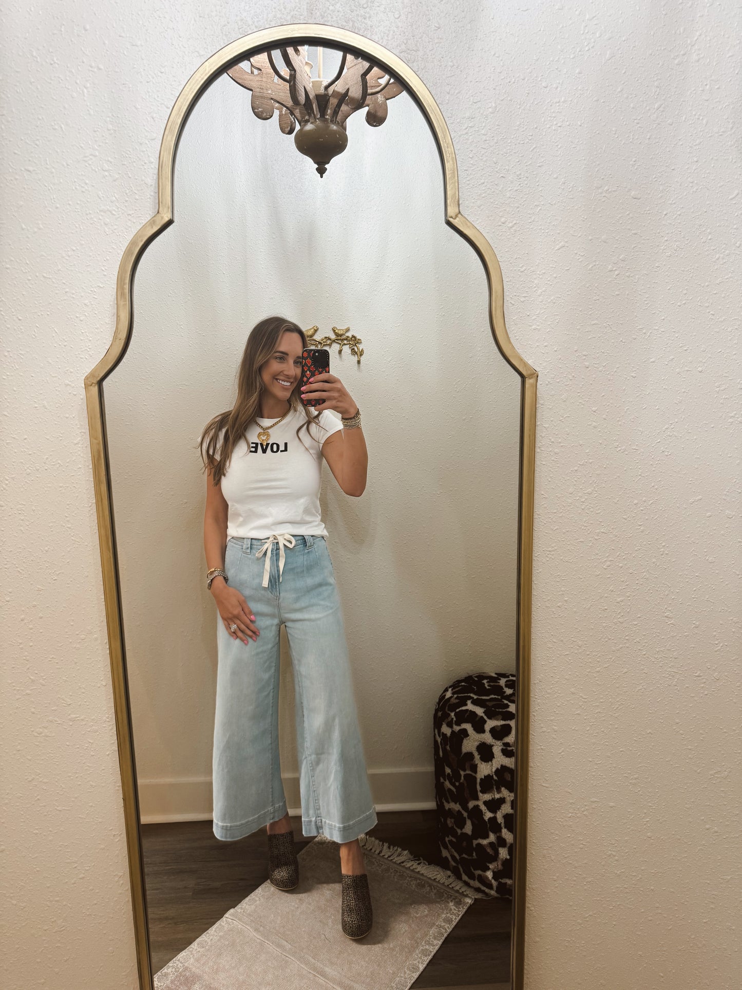 Boho Belle Tie Front Jeans