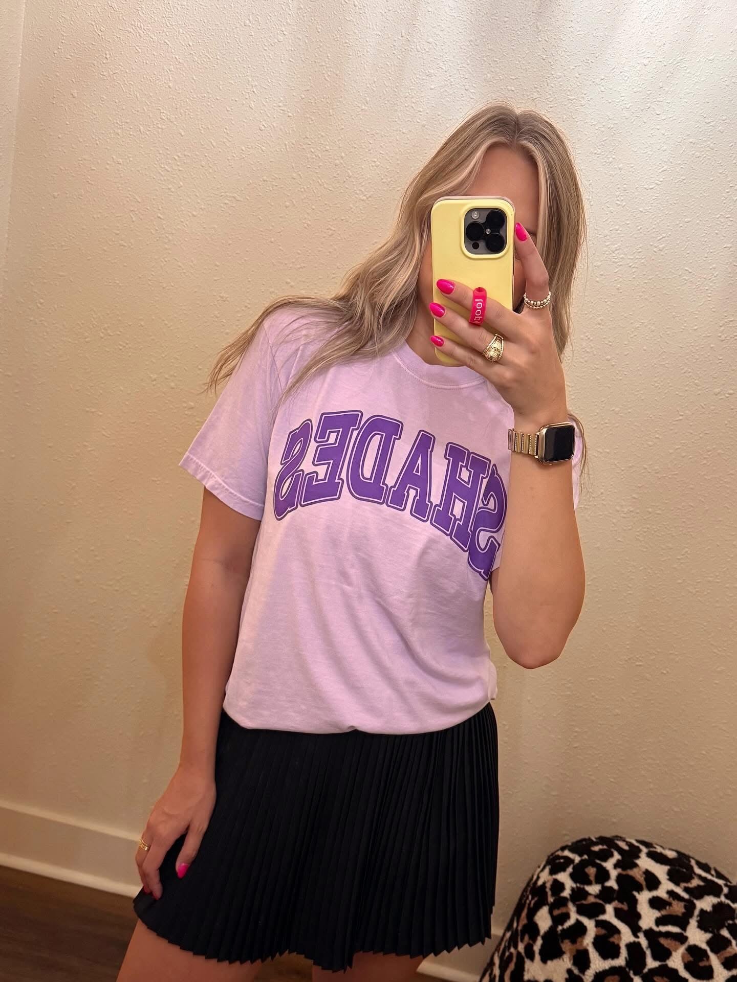 Purple Monochromatic Shades Graphic