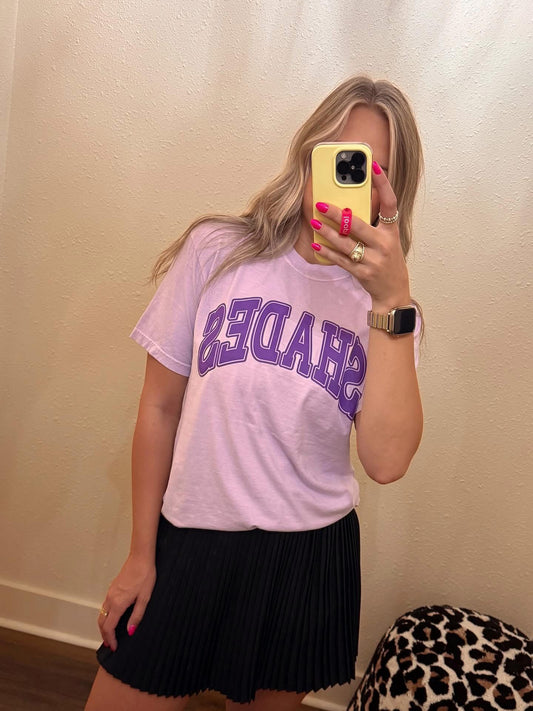 Purple Monochromatic Shades Graphic