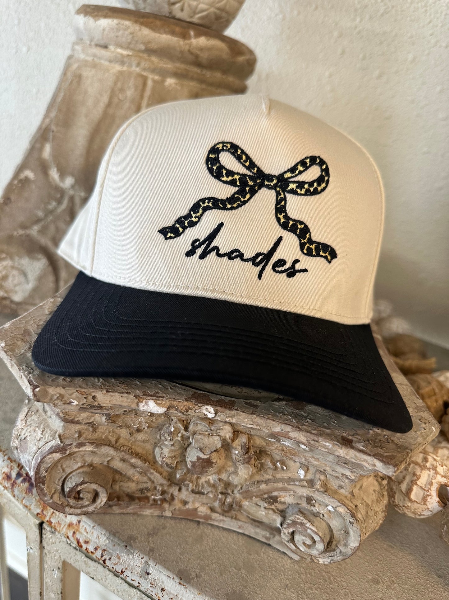 Shades Leopard Bow Hat