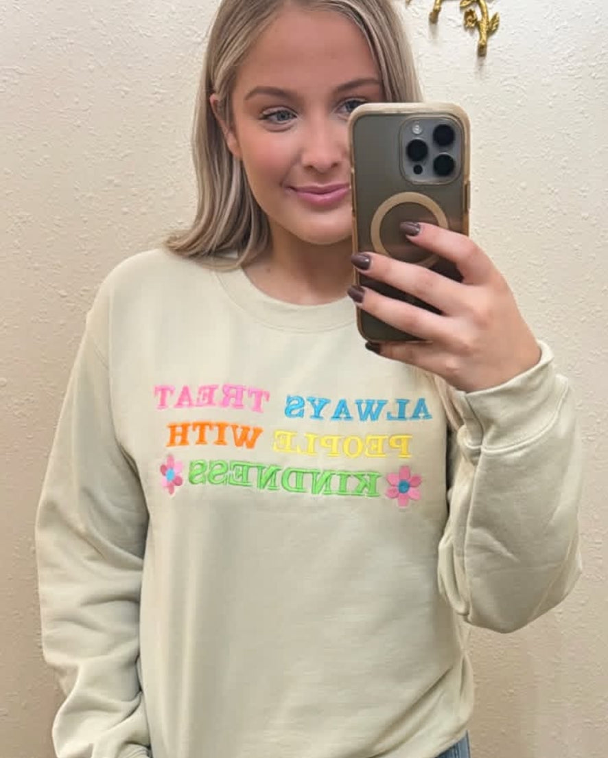Treat People With Kindness Crewneck