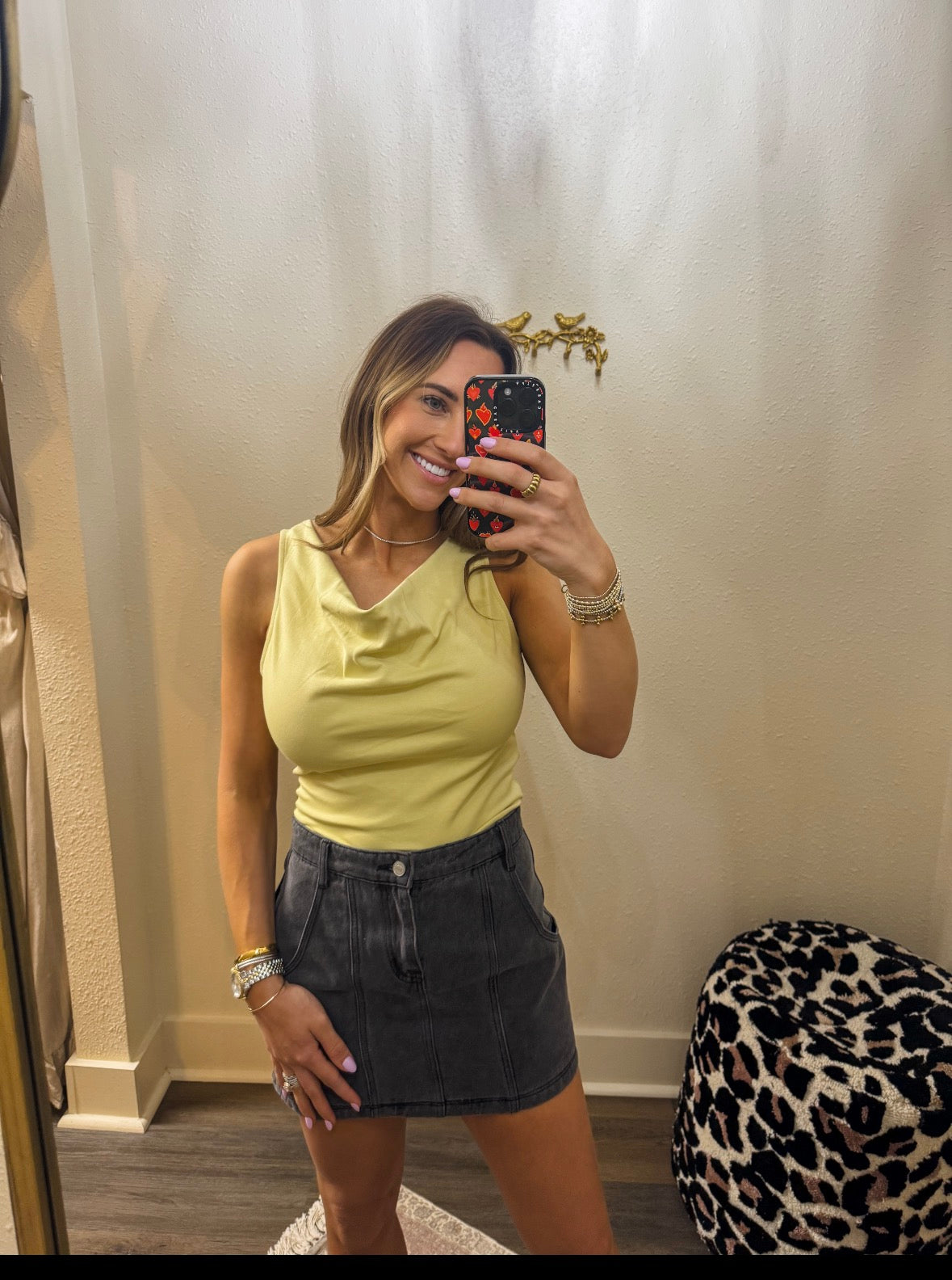 Muted Lemon Drop Tank