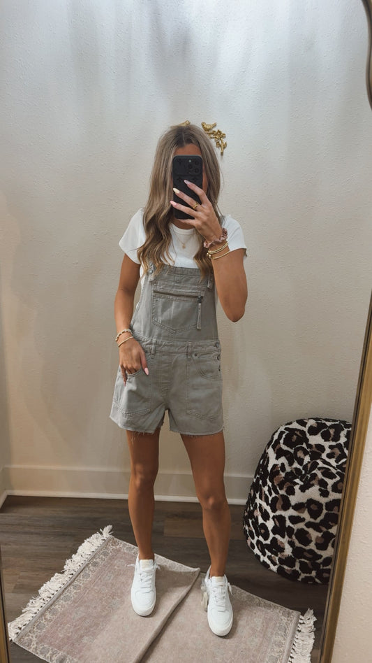 Gravel Zipper Overalls