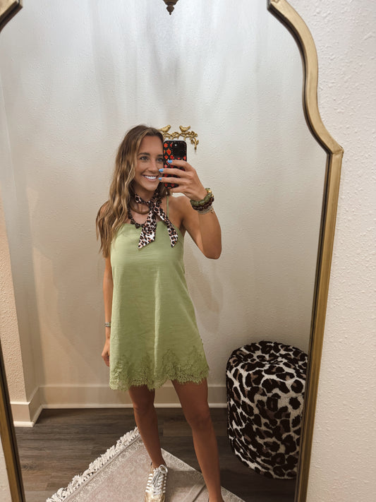 Lace & Lime Dress