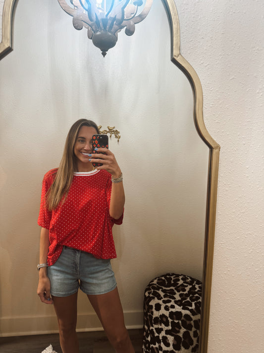 Ladybug Love Top