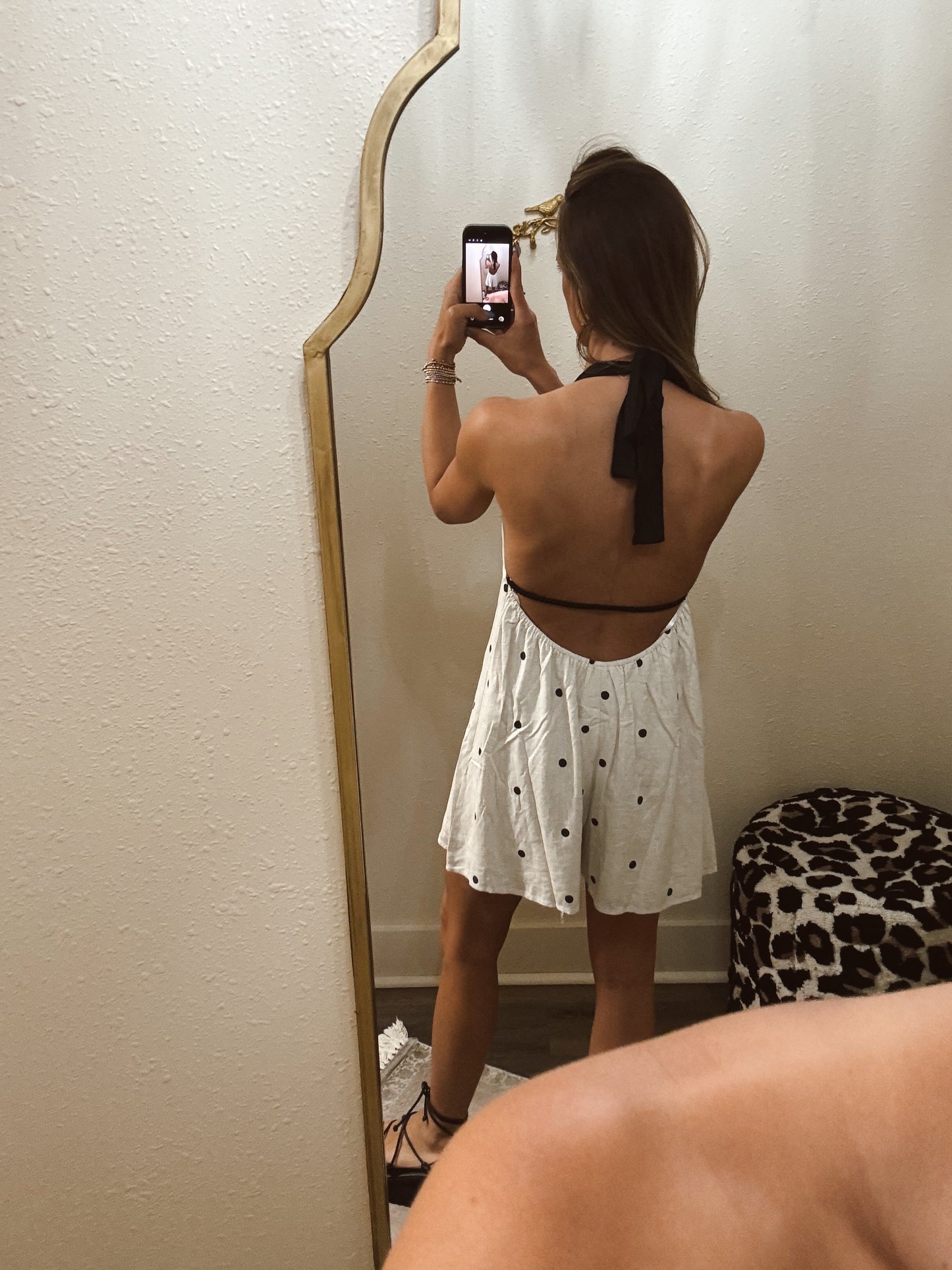 Dot The Occasion Romper