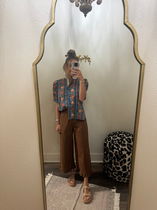 Uptown Chic Blouse Top