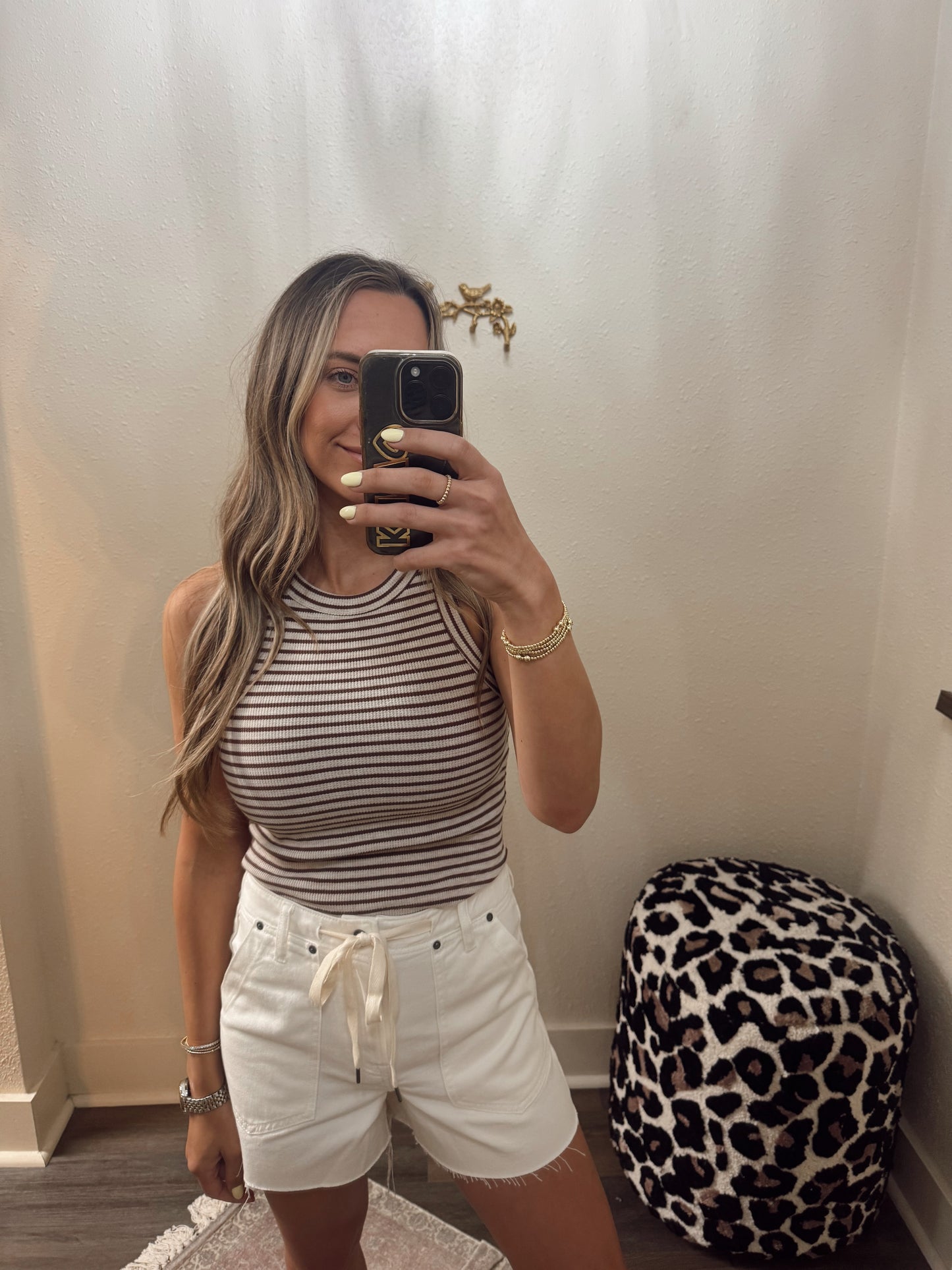 Stripe Sleeveless Tank