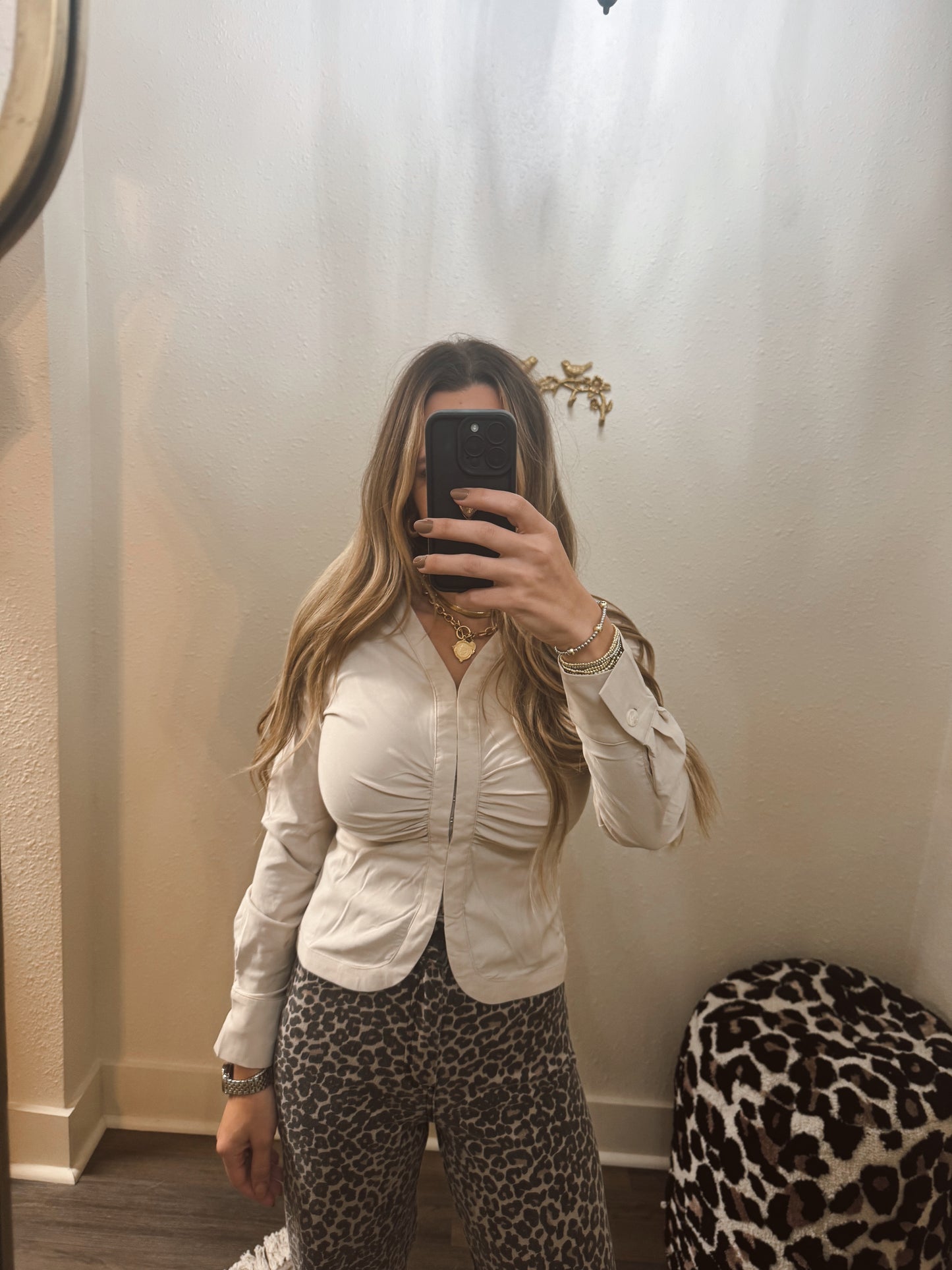 Oatstone Ruched Blouse