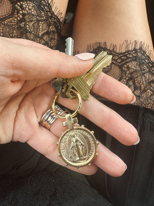 Virgin Mary Keychain